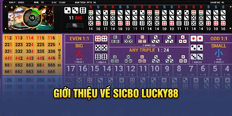 Giới thiệu về Sicbo Lucky88